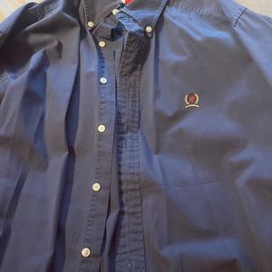Vintage Tommy Hilfiger button down shirt- Large